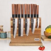 Магнитная подставка для ножей Keemake Double Sided Wooden Magnetic Knife Holder BL-2